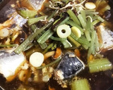 簡単！節約、時短♪鯖缶と山菜とフキの煮物作り方2写真