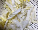 白菜の塩昆布漬けわさび風味作り方1写真