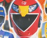 ゴーオンジャーおにぎり（キャラ弁）作り方1写真
