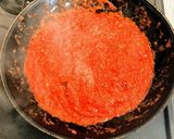 塩ハーブ豚のアマトリーチェ風パスタ‼作り方11写真