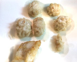 中華風鱈と白子の揚げ出しスープ作り方6写真