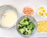 ブロッコリーとエビたまのシーザーサラダ作り方3写真