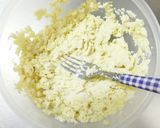 ふわふわ♡大葉梅肉入り豆腐はんぺん団子作り方3写真