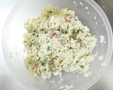 ふわふわ♡大葉梅肉入り豆腐はんぺん団子作り方5写真