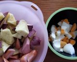 ☆さつま芋・茹で卵・ウインナーのサラダ☆作り方2写真