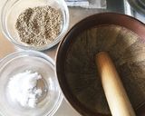 青のり入り白ごま塩ふりかけ作り方1写真
