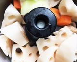 モチモチレンコンもち☆離乳食後期〜作り方1写真