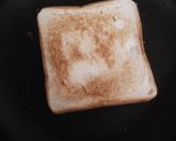 フライパン簡単チーズトースト♪朝食軽食に作り方5写真