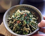【大根葉と おじゃこの炒め物】作り方16写真