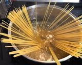 ナスとひき肉の味噌ソースパスタ作り方6写真
