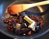 ナスとひき肉の味噌ソースパスタ作り方8写真