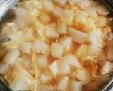 赤大根のとろみ中華スープ作り方8写真
