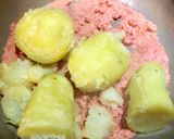 圧力鍋で☆ホックリ明太ポテト作り方6写真