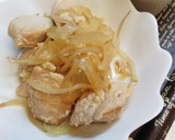 下味冷凍☆むね肉で簡単しょうが焼き風作り方4写真