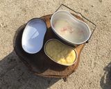 同時に作れる飯盒リゾットと飯盒蒸しパン作り方17写真