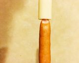 生地の材料２つ！ 簡単チーズドッグ作り方1写真