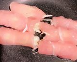 ベビーチーズでトロ〜リ肉巻き作り方5写真