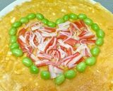 カニカマで中華なオープンオムレツ♡作り方7写真