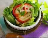 ☆パプリカの器で目玉焼き☆作り方15写真