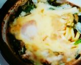 めんつゆ牛乳味噌チーズ鍋焼きうどん❗作り方3写真