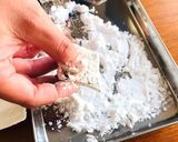 鰺と根菜チップスのおろし和え作り方3写真