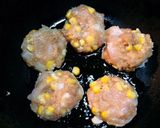 鶏胸肉でつくねあんかけ作り方8写真