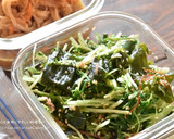 水菜とわかめのおかかナムル【作り置き】作り方4写真