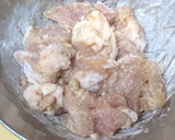梅の香り♪あられde和風唐揚げ作り方2写真
