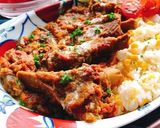 サワーキャベツ入り鶏もも肉の無水カレー作り方14写真