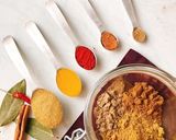 サワーキャベツ入り鶏もも肉の無水カレー作り方1写真