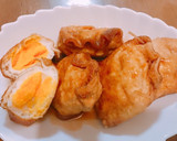 薄揚げの卵巾着煮作り方6写真