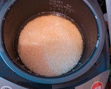 さんま蒲焼きとなめたけの炊き込みご飯作り方3写真