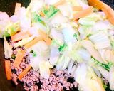 白菜大量消費✤ひき肉の甘酢ケチャップあん作り方8写真