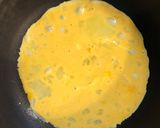 簡単♪鮭と法蓮草のクリームオムライス作り方6写真
