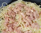 簡単！和風ツナマヨおろしパスタ作り方3写真