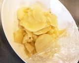 カルボナーラ風ポテサラ作り方1写真