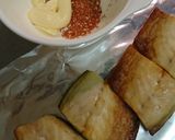 塩サバ・たらこふりかけマヨ焼き作り方2写真