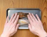 銀鱈の雑穀朴葉味噌焼き作り方4写真