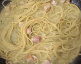 シンプル!!バジルクリームパスタ作り方5写真