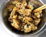 鶏肉のごまがらめ作り方3写真