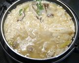 簡単！豆腐で豆乳鍋☆すき焼き風味作り方4写真