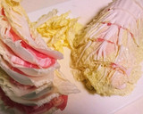 簡単 手抜き 白菜のミルフィーユ鍋作り方1写真