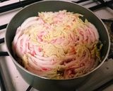 簡単 手抜き 白菜のミルフィーユ鍋作り方2写真