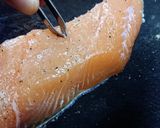 【鮭のディル風味パン粉焼き】作り方3写真