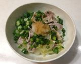 白菜の豚しゃぶ丼作り方8写真