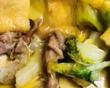 豚肉のすき焼き風●ゆる玉子チャンプルー作り方4写真