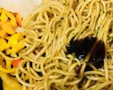 ３連ソース/トリプルソースの野菜焼きそば作り方3写真