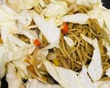 ３連ソース/トリプルソースの野菜焼きそば作り方4写真