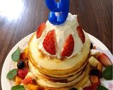 ♡ お祝いパンケーキ 離乳食 ♡作り方5写真