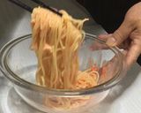 和えるだけの簡単・明太子の和風パスタ♡゙作り方6写真